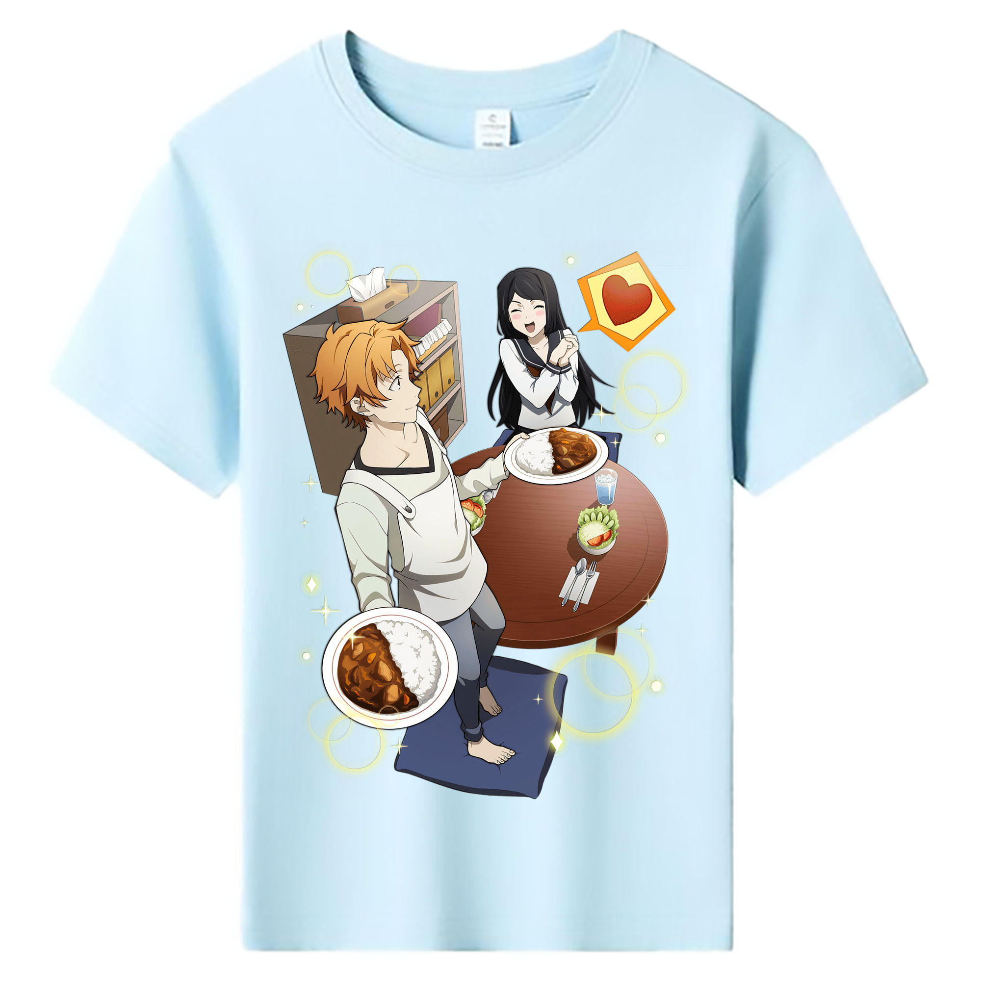 （画像用） 文豪ストレイドッグス Bungo Stray Dogs 綿100％キッズTシャツ（フロントプリント）
